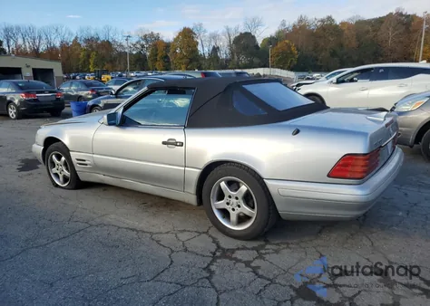 1997 Mercedes-Benz Sl 500 from USA, damaged, VIN WDBFA67F7VF149058